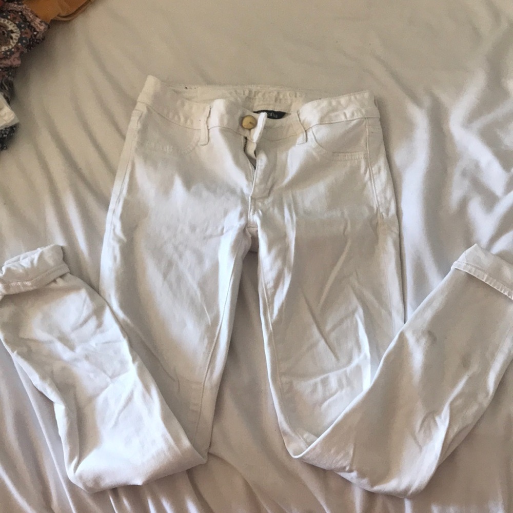 American Eagle White Jegging